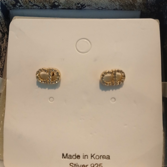 Christian Dior CD Earrings - Picture 4 of 4